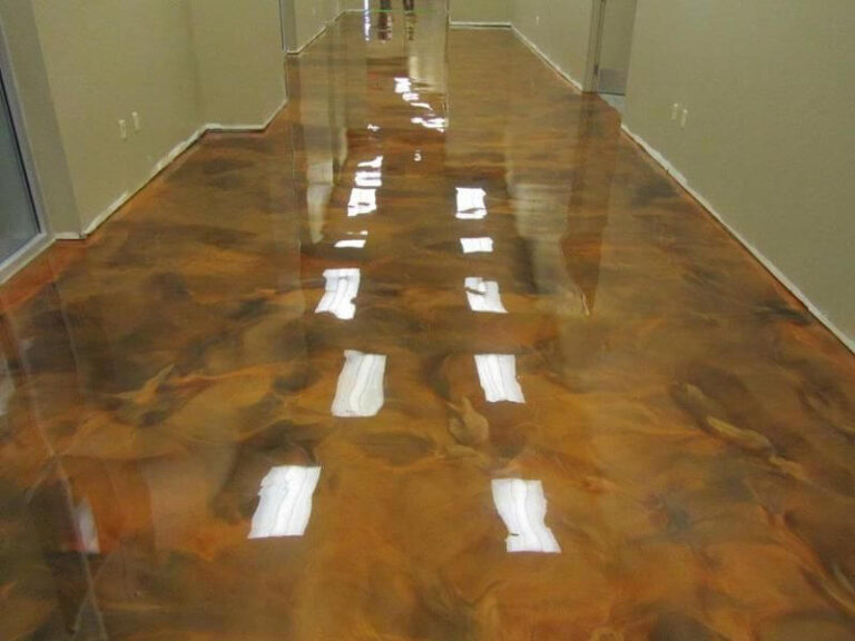 Epoxy Metallic Flooring in Calgary, AB - HH Flooring